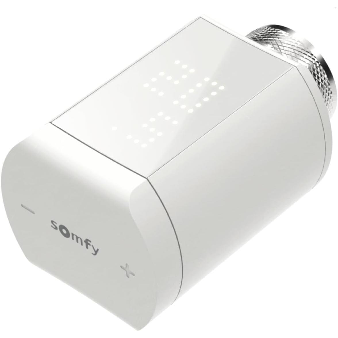 somfy 1870508 Funk-Heizkörperthermostat TaHoma, Thermostat, Weiss