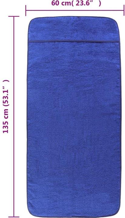 Produktbild vidaXL Strandtuch (135 x 60 cm)