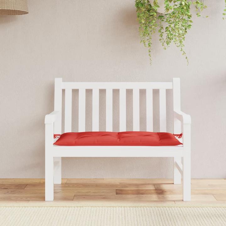 Actual product image vidaXL Garden bench cushion O x ford fabric (110 x 50 x 7 cm)