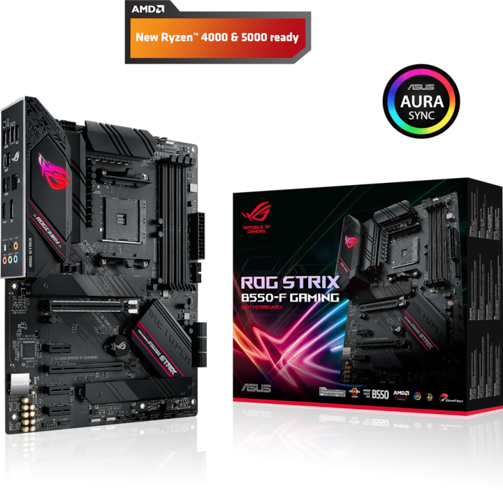 Actual product image ASUS ROG STRIX B550-F GAMING (AM4, AMD B550, ATX)
