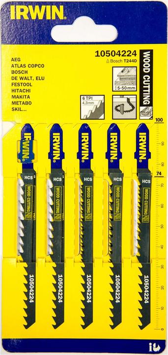 Immagine prodotto Irwin Sega per legno 100 mm "" T244D