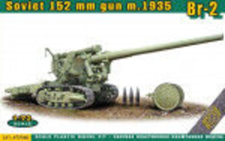 Actual product image Ace BR-2 Soviet 152mm heavy gun m.1935