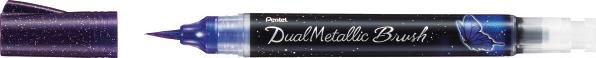 Actual product image Pentel Brushpen Dual Metallic XGFH-DV violet (1x)
