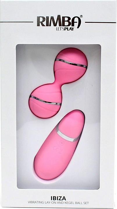 Produktbild Rimba Kegel Balls With Remote Control And Ibiza Stimulator Pink (83 g)