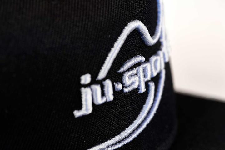 Actual product image Ju-Sports Five Buckle Logo Cap 3D black