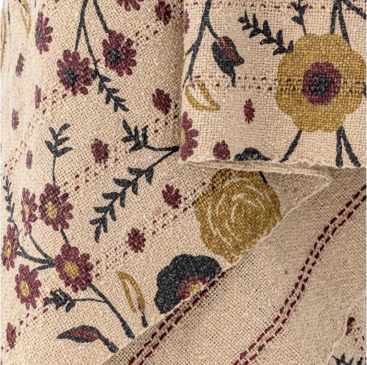 Actual product image Bloomingville - Eydis Throw - Nature - Recycled Cotton (130 x 160 cm)