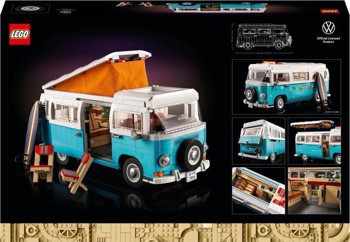 Produktbild LEGO Volkswagen T2 Campingbus (10279, LEGO Creator Expert, LEGO Seltene Sets)