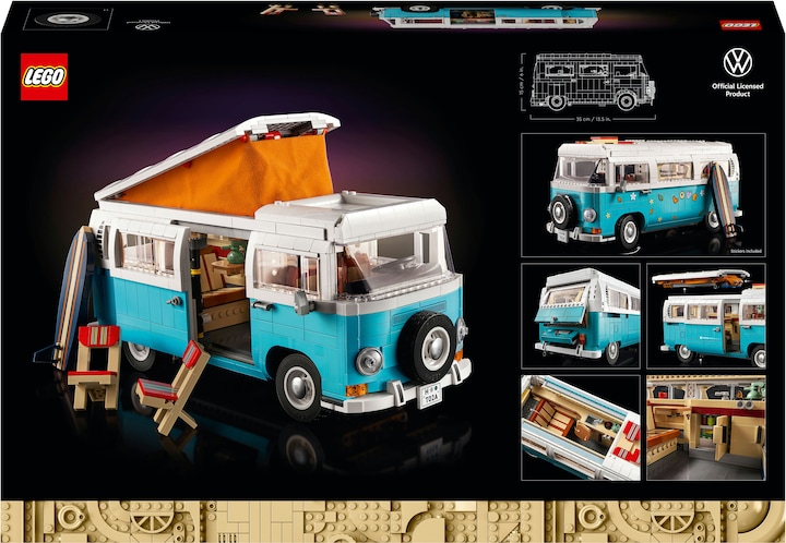 Produktbild LEGO Volkswagen T2 Campingbus (10279, LEGO Creator Expert, LEGO Seltene Sets)