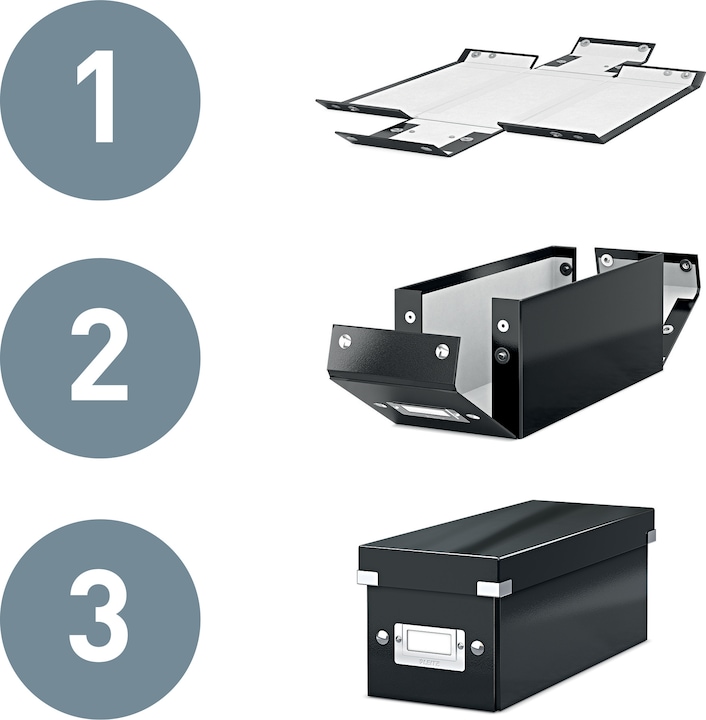 Actual product image Leitz WOW Click & Store CD storage box (Special)