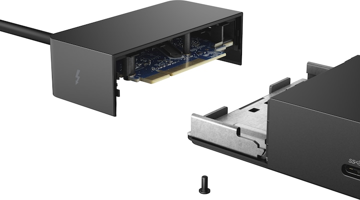 Actual product image Dell WD 19 Thunderbolt (Thunderbolt, 4 Ports)