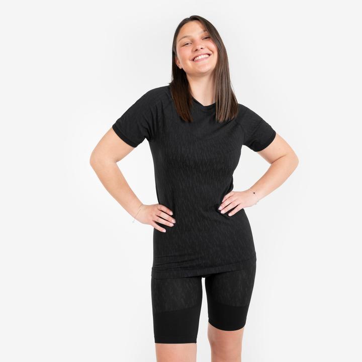 Produktbild Kipsta Damen/Herren Fussball Funktionsshorts - Keepdry schwarz (XS)