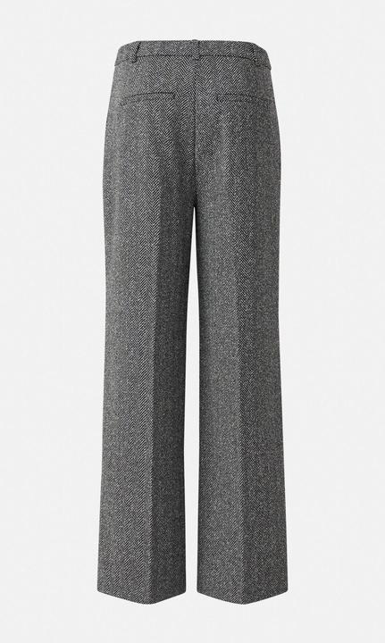 Produktbild Comma Hose Marlenehose mit Herringbone-Muster (40)