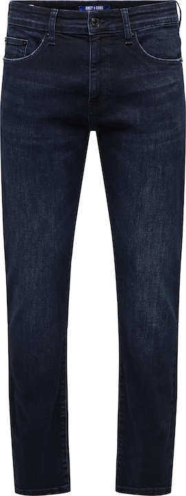 Only & Sons ONSWEFT REG. BLUE BLK 2652 MAT DNM NOOS