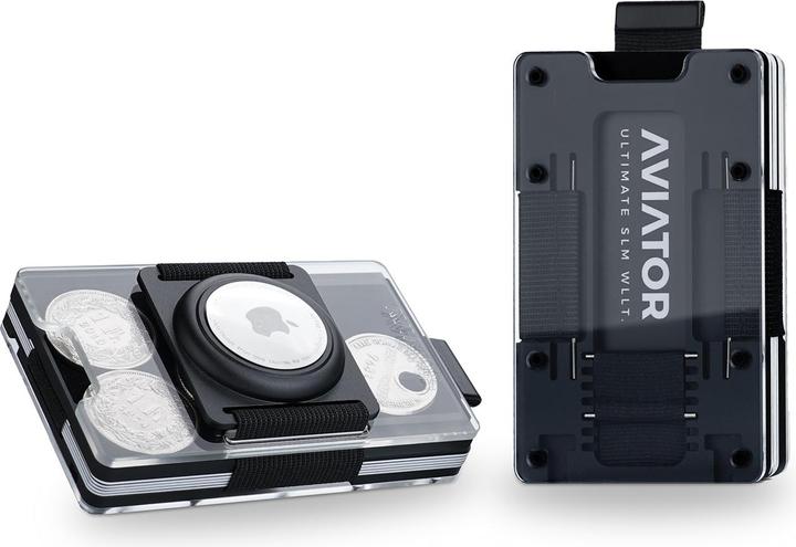 Immagine prodotto Aviator Portafoglio a scorrimento, copia nera Fusion