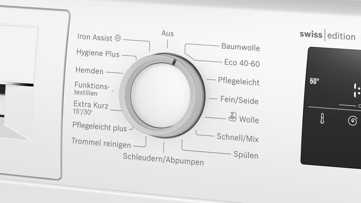 Image du produit Bosch Hausgeräte A.A.- lav lib pos 60cm. 7kg. 1400g. A+++ (8 kg, Gauche)