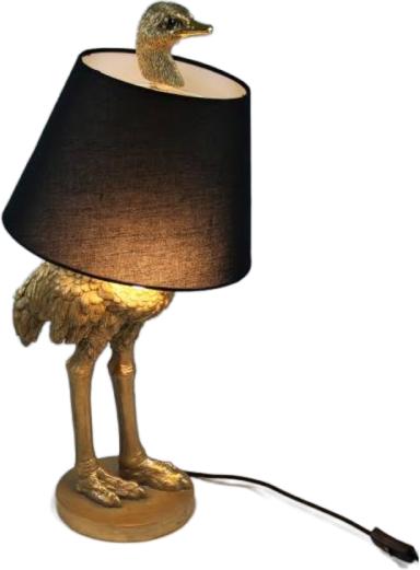 Immagine prodotto CreaDiva Lampada Strauss Gold alta 69 cm (E27)