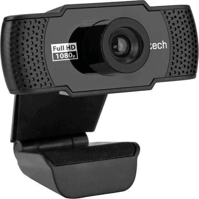 Produktbild C-Tech Webkamera CAM-11FHD, 1080P, Mikrofon, Schwarz