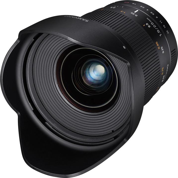 Actual product image Samyang 20mm f/1.8 ED AS UMC - Nikon F (Nikon F, full size)