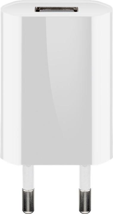 Produktbild Goobay USB-A Ladegerät Slim mit Apple Lightning Kabel (5 W)