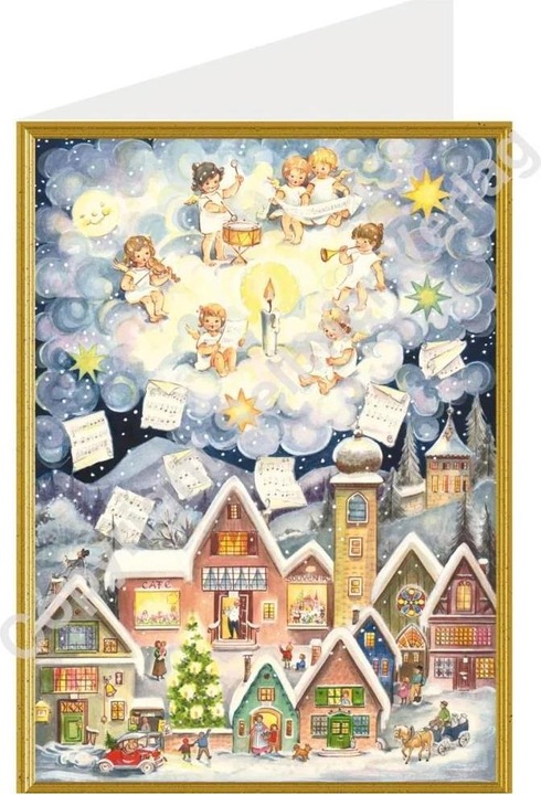 Produktbild Weihnachtskarte - Engelskonzert (1 Stk.)