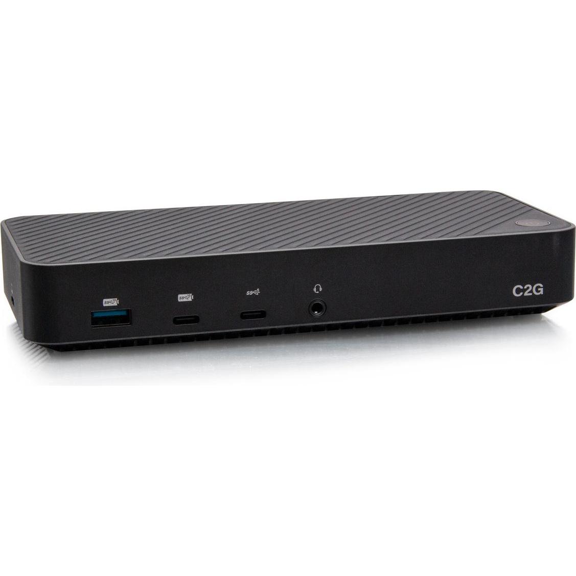 C2G C2G54538, Dockingstation + USB Hub, Schwarz