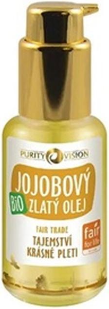 Immagine prodotto Purity Vision - Olio di jojoba dorato biologico - Commercio equo e solidale - Volume: 100 ml (Olio corpo, 100 ml)