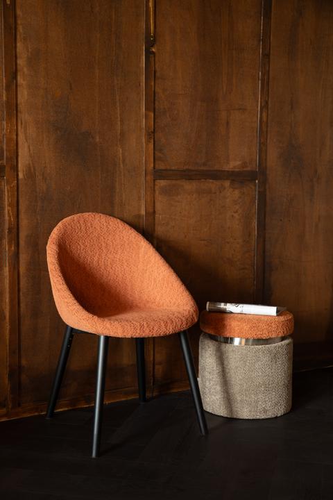 Produktbild Dutchbone Sen Stool Brown Orange
