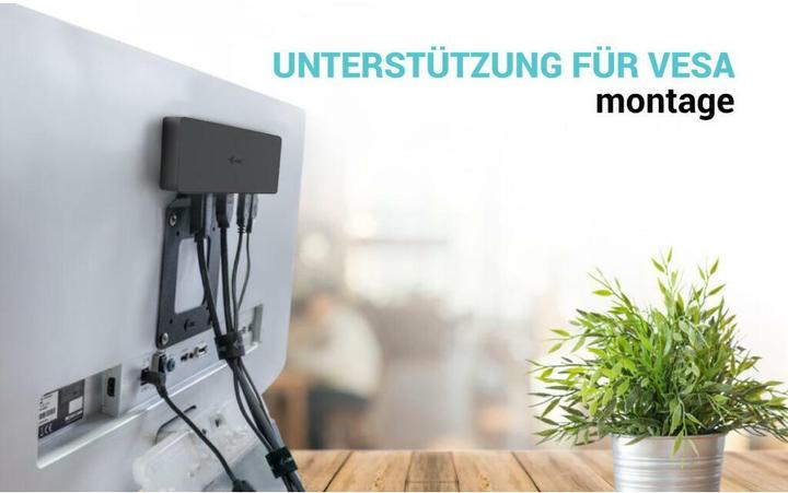 Produktbild i-tec USB-C Triple 4K Display Docking Station (USB-C, 11 Ports)