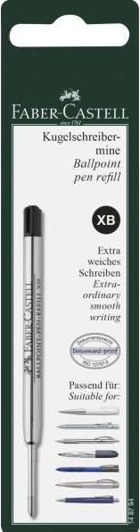 Produktbild Faber-Castell Kugelschreibermine XB (1 Stück, Schwarz, 0.60 mm)