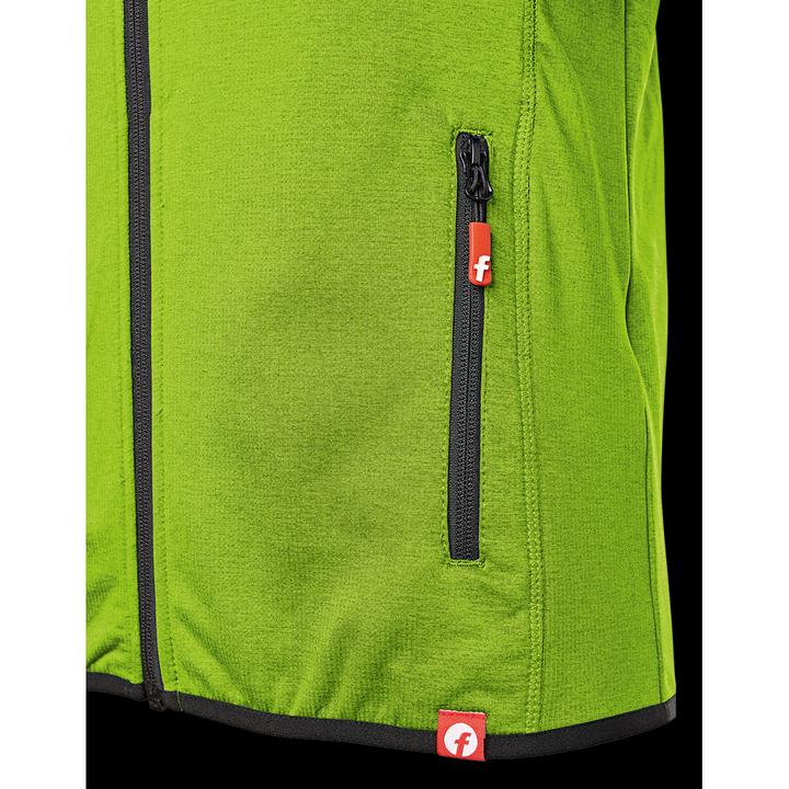 Produktbild Magni Tech-Fleecejacke lime/schwarz meliert Gr. 2XL Fortis Elements (XXL)