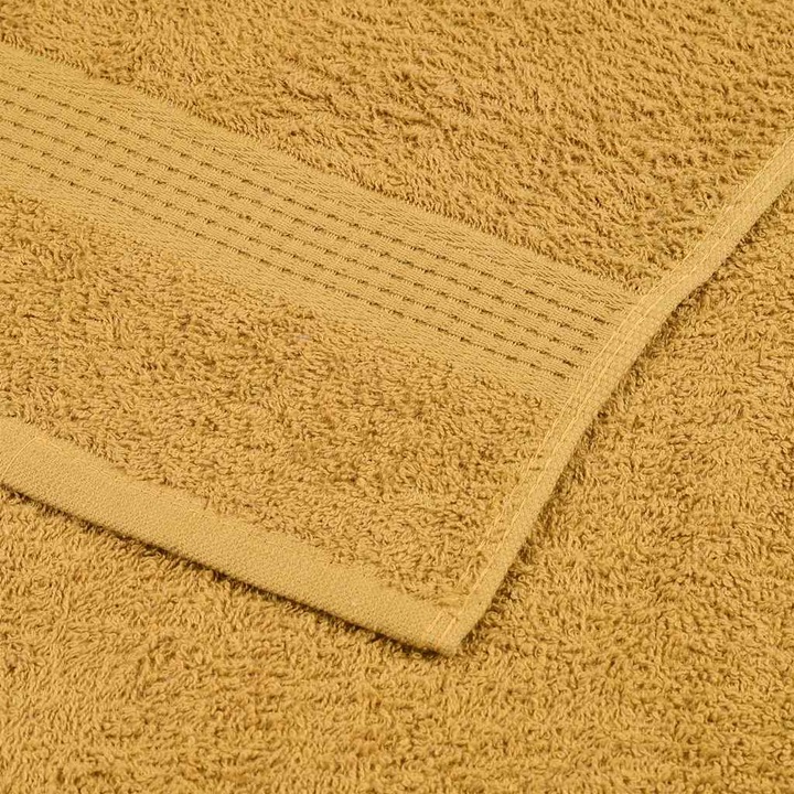 Immagine prodotto VidaXL Asciugamani per sauna 10 pz. Asciugamano dorato 80x200 cm 360 g/m² 100% cotone
