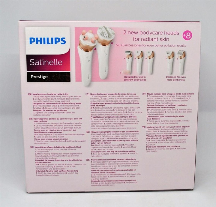 Actual product image Philips Satinelle Prestige Wet&Dry