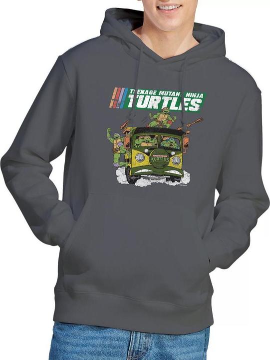 Immagine prodotto Teenage Mutant NT Felpa con Cappuccio Furgone Uomo (M)