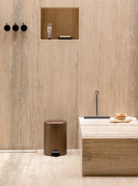 Actual product image Brabantia Kosmetikeimer NewIcon 5 l, Warm Bronze (5 l)