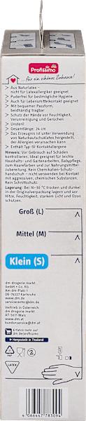 Produktbild dm Profissimo Einmal-Handschuhe (S)