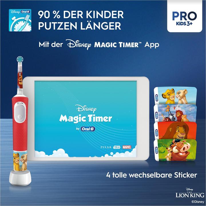 Produktbild Oral-B Pro Kids König der Löwen (Oszillierende Zahnbürste)
