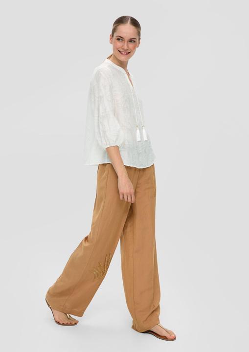 Produktbild S.Oliver Bluse Tunikabluse im Leaf-Design aus Viskosemix (42)