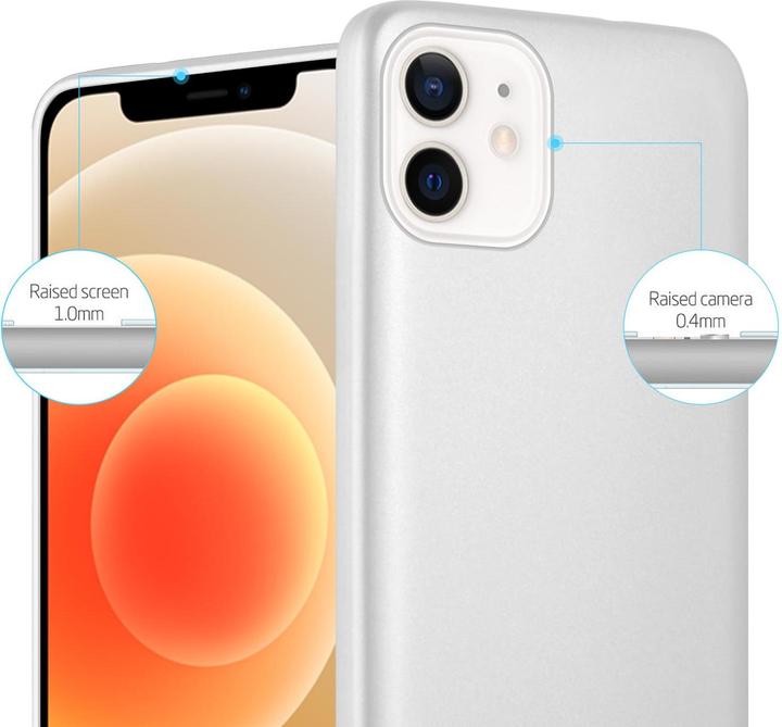 Immagine prodotto Cadorabo Copertura metallica opaca in TPU (Apple iPhone 12 mini)