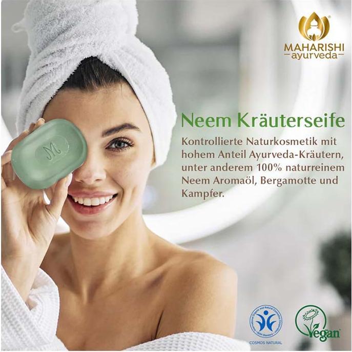 Produktbild Maharishi Ayurveda Kräuterseife Neem (Hartseife)
