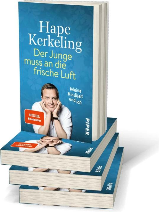 Actual product image Der Junge muss an die frische Luft (German, Hape Kerkeling, 2016)