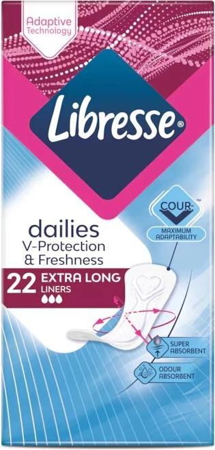 Image du produit Libresse Extra Long - 22 Pièces - Protège-slips (22x)