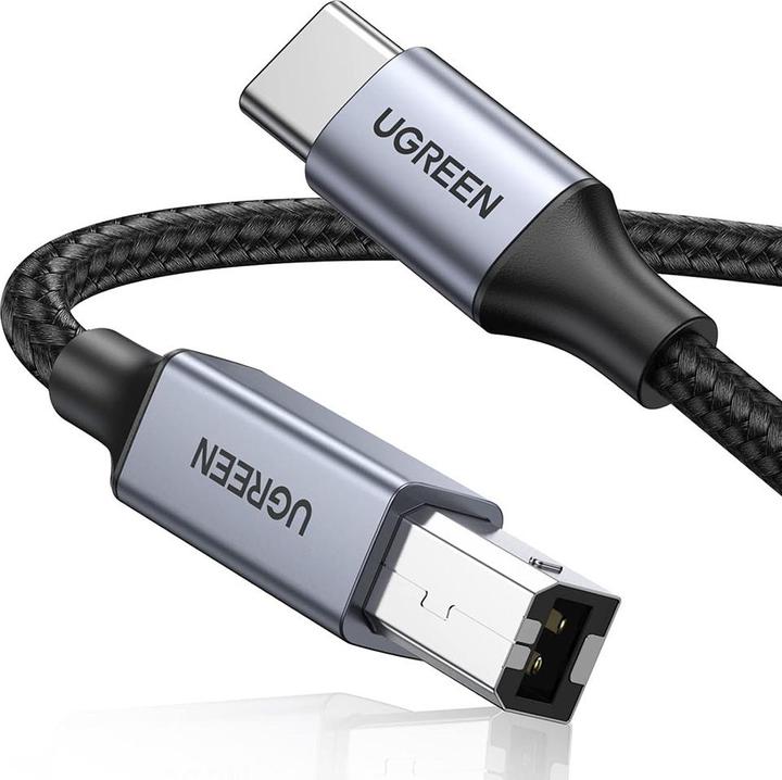 Produktbild Ugreen USB C —  USB B (1 m, USB 2.0)