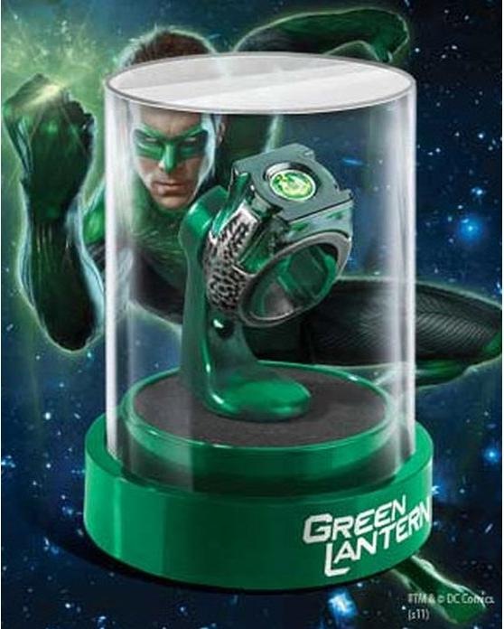 Produktbild Noble Collection Green Lantern Movie Replik 1/1 Hal Jordan's Ring (11)