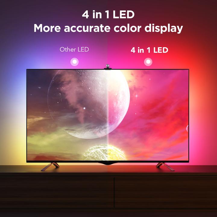 Actual product image Govee Envisual TV Backlight (Warm white, RGBIC, 360 cm, Indoor)