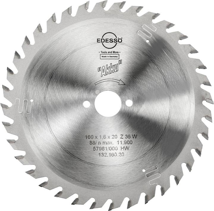 Produktbild Magni Edessö 13216020 Kreissägeblatt "Profi" 160x1,6x20mm Z36 aus HW