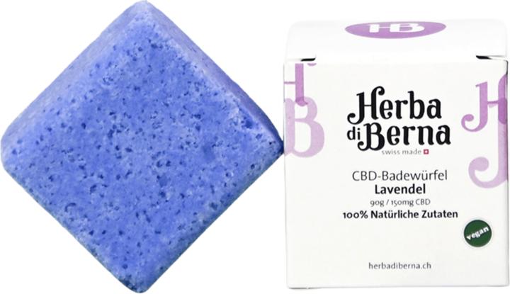 Produktbild Herba di Berna CBD Badekugel Lavendel (Badekugeln, 90 g)