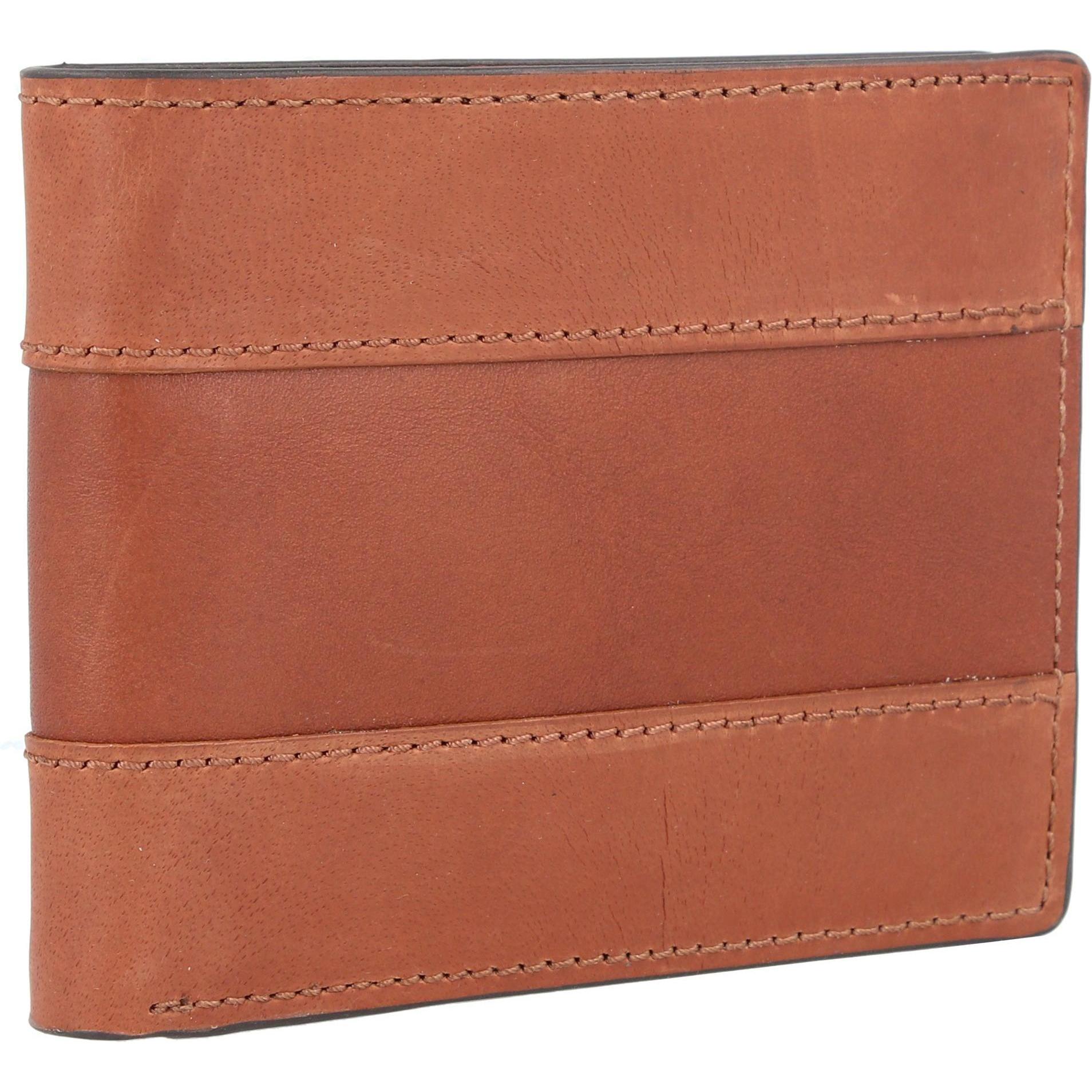 Thumbnail - Fossil, Herren, Portemonnaie, Everett Geldbörse Leder 11 cm, Braun