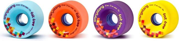 Orangatang Roues de longboard Fat Free 2023 (65 mm)