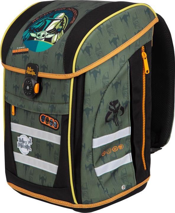 Actual product image Coolpack Satchel fabric green, orange