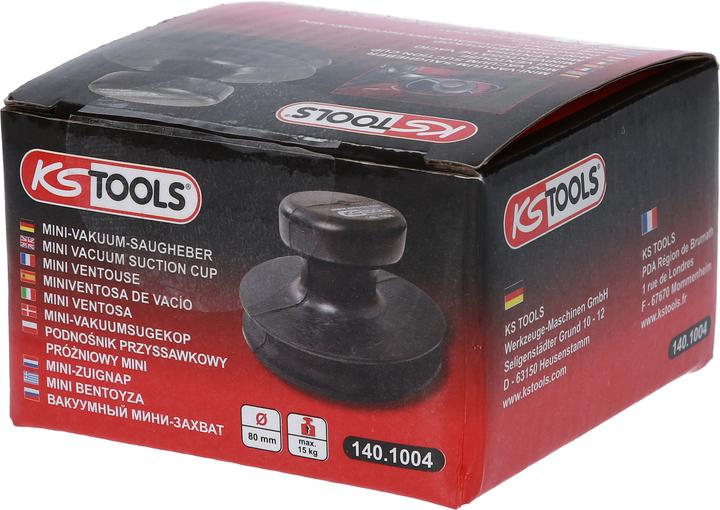 Image du produit KS Tools Mini palonnier à vide.max 15kg.Ø 80mm (15 kg)